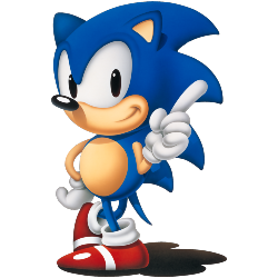 Sonic posing